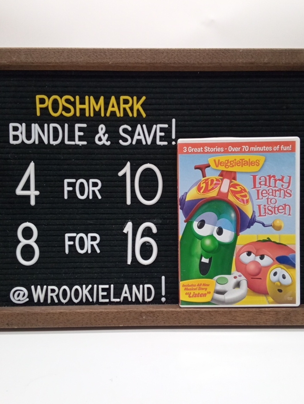 VeggieTales Larry Learns To Listen DVD#i7